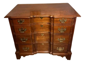 Late 20th Century Pennsylvania House Block Front Four Drawer Chest