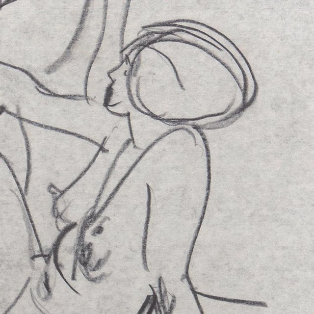 Drawn circa 1955 by Victor Di Gesu (American, 1914-1988) and stamped verso with Victor di Gesu estate stamp. Winner of the...