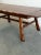1940's Trestle Dining Table With Leaf Extensions For Sale - Image 15 of 18