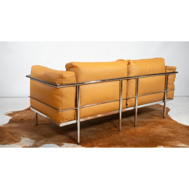 Le Corbusier Lc3 Grand Confort Attributed Loveseat Sofa For Sale - Image 17 of 18