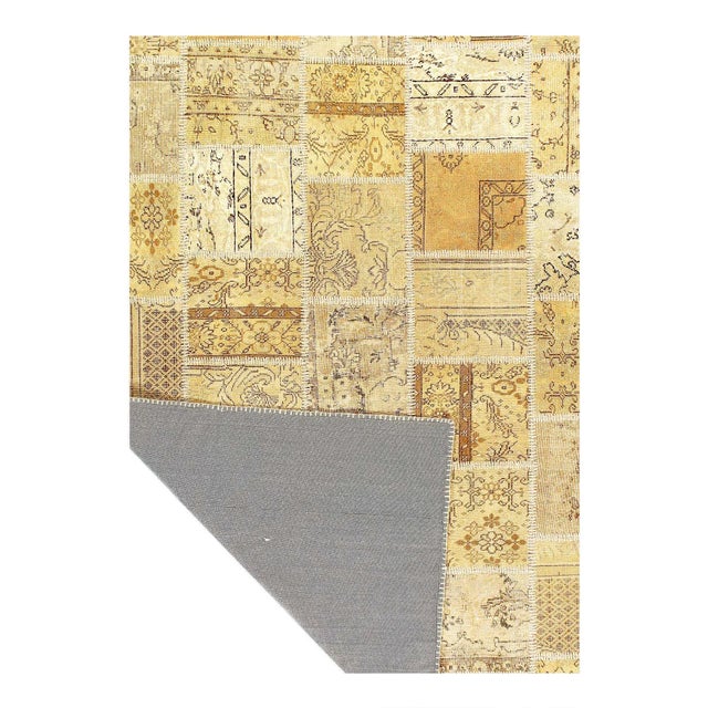 Pasargad Turkish Vintage Patchwork Rug For Sale - Image 4 of 4