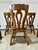 1970s 1970s Mid Century Guillerme Et Chambron Style Oak Dining Chairs, Set of 6 For Sale - Image 5 of 12