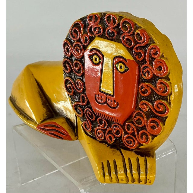 1960s Vintage Lion Coin Bank by Pride Creations For Sale - Image 4 of 8