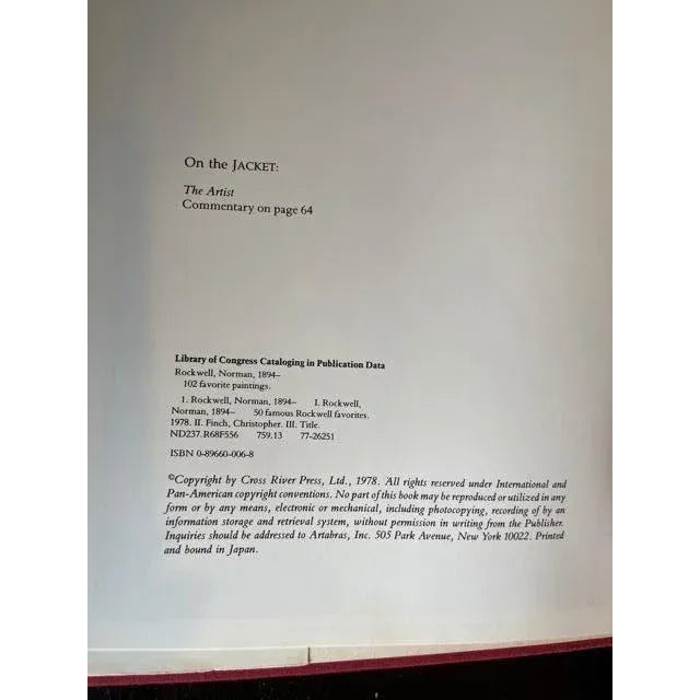 Vintage Norman Rockwell American Artist Book For Sale - Image 4 of 8