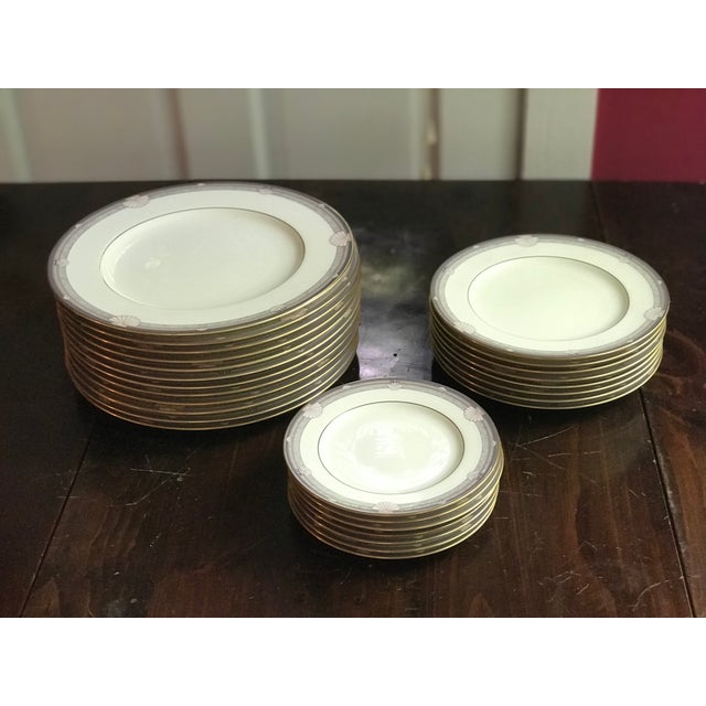 Vintage Noritake Stanford Court Partial Dinnerware Set- 27 Pieces For Sale - Image 10 of 10
