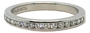 Tiffany & Co Setting Wedding Band 0.24ct