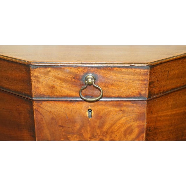 Late 18th Century George III Hardwood Wine Cooler Cellarette, 1780s For Sale - Image 5 of 18