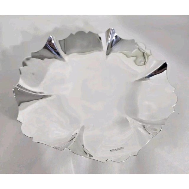 Viners Sterling Silver Cake Stand, Sheffield, 1936 For Sale - Image 4 of 18