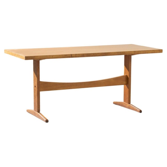 Mid-20th Century Czech Wooden Table For Sale - Image 11 of 11