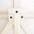 Wood Round Tripod White-Washed Wood Floor Mirror For Sale - Image 7 of 12