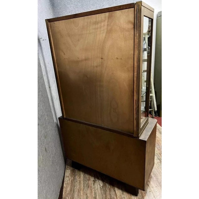 Art Deco Bookcase in Lacquered Wood, 1930s For Sale - Image 3 of 6
