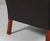 Wood Scandinavian Wingback Chair in Teak and Leather attributed to Børge Mogensen for Fredericia For Sale - Image 7 of 9