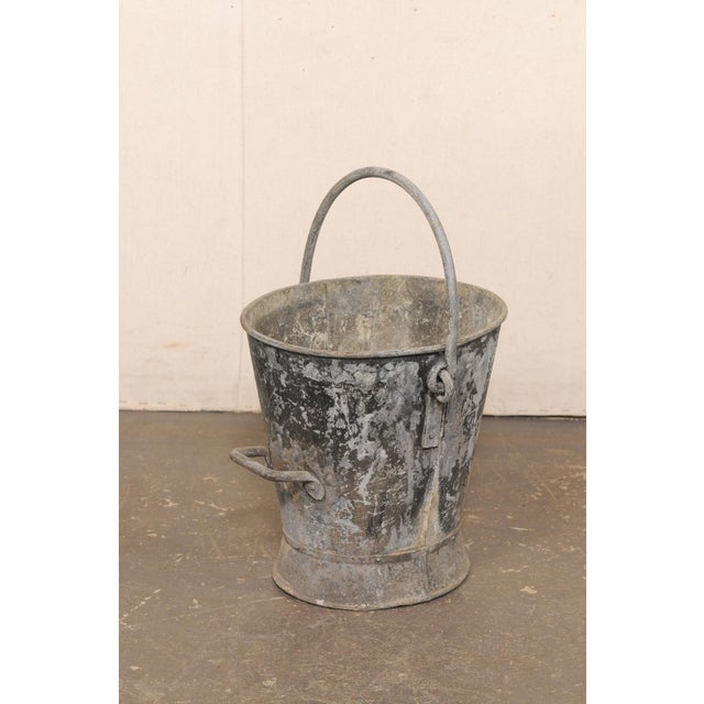 Antique French Oval Harvest or Water Bucket For Sale - Image 10 of 12
