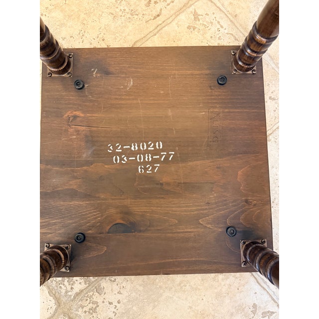 1970s Kling Folk Painted Side Table For Sale In Baltimore - Image 6 of 10