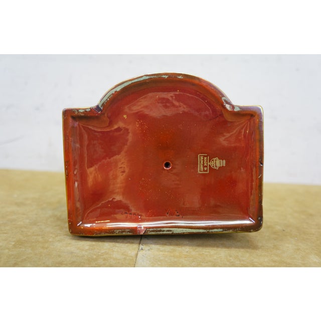1906 Antique Art Nouveau Zsolnay Pécs Hungary Eosin Glazed Children Figure 10" For Sale - Image 10 of 14