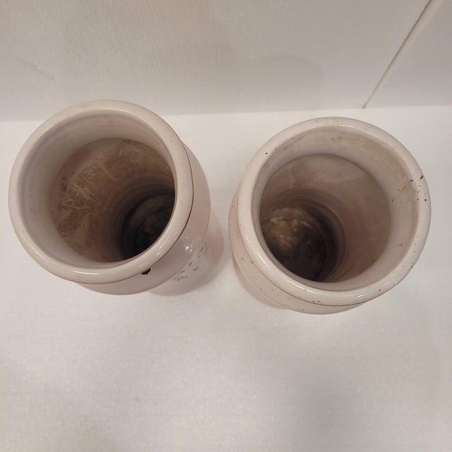 19th Century Albarelos, Strasburg Luneville Porcelain, France For Sale - Image 11 of 12