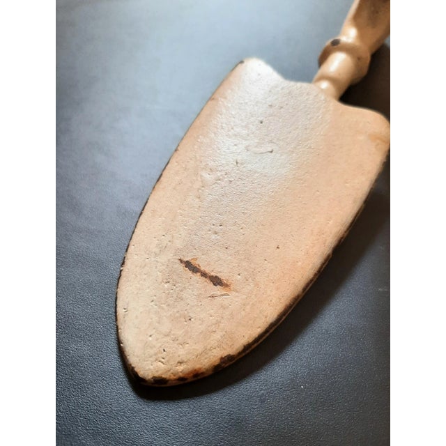 Cast Iron Garden Door Knocker Spade Shovel Greenhouse For Sale - Image 4 of 5