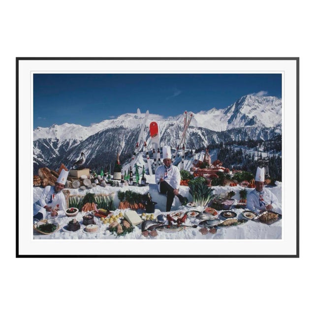 Culinary Heights 1987 by Slim Aarons Framed C-Print For Sale