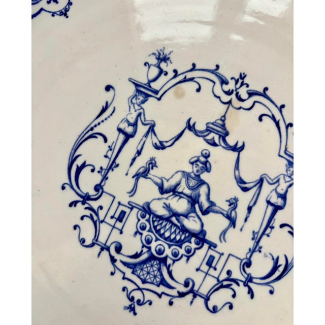 Large Antique Plates, Late 19th-Early 20th Century, Set of 5 For Sale - Image 15 of 18