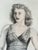 Mid-Century Modern 1944 Figure Study Drawing Pencil on Paper 19x25 For Sale - Image 3 of 7