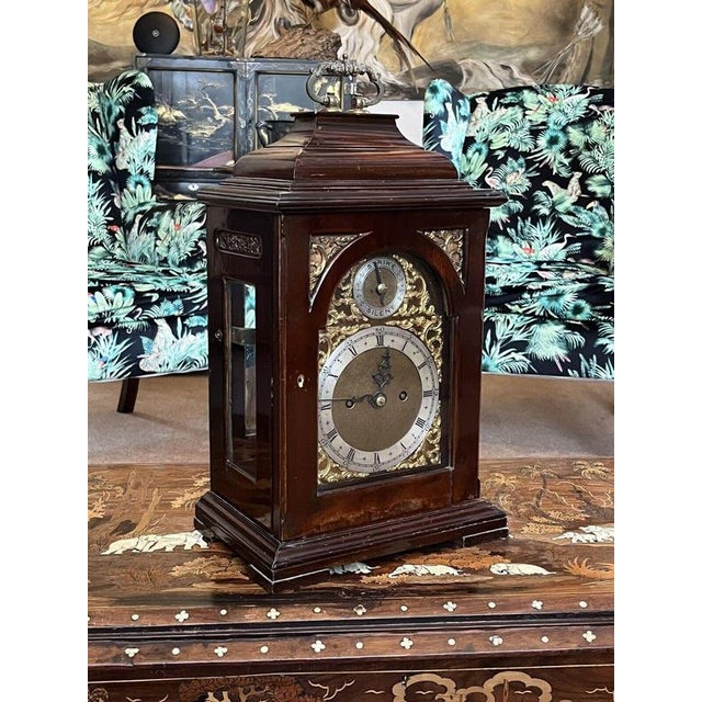 Twin Fusee Bracket Clock For Sale - Image 12 of 12