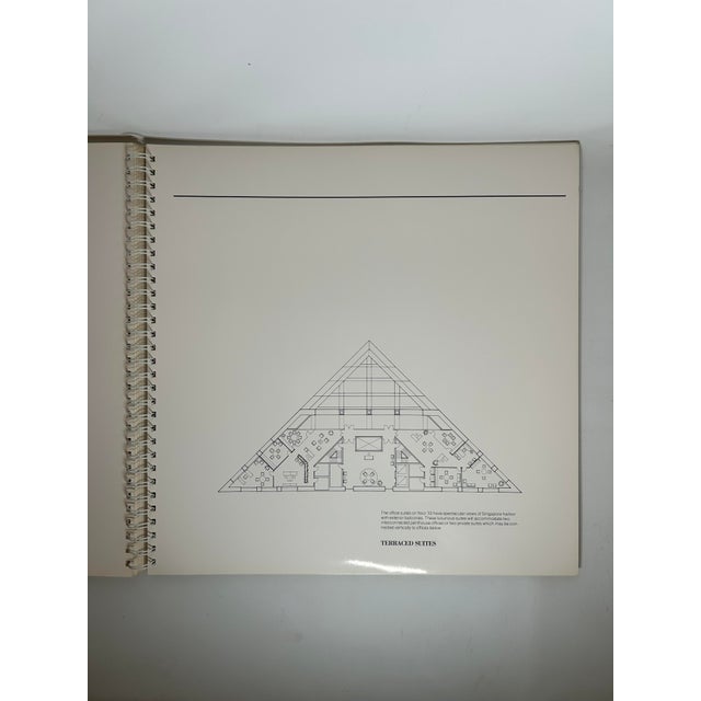 1980s Illustrated Elephant Folio, Skidmore Owings & Merrill, Architects Proposal - "Twin Towers", Singapore - 1 Book For Sale - Image 11 of 15
