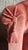 Wood Napoleon III Lounge Chair and Poufs in Pink Velvet, 1800s, Set of 3 For Sale - Image 7 of 13