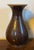 Antique Early 20th Century Japanese Brown Speckled Glaze Baluster Shape Porcelain Vase For Sale - Image 13 of 17