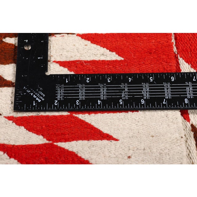 Textile Antique Eye Dazzler Southwest Rug, 01'06 X 03'02 For Sale - Image 7 of 10