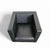 Moji Armchairs and 2-Seater Sofa in Black Leather by Shigeru Uchida for Poltrona Frau, Set of 5 For Sale - Image 14 of 18