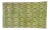 Green Turkish Deco Rug - 4′7″ × 8′ For Sale