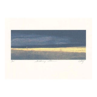 1993 Judith Andraka Gathering Storm Lithograph For Sale