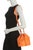 Longchamp Le Pliage Neoprene Crossbody Bucket Bag in Citrus Hermes Orange For Sale - Image 10 of 11