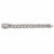 Modern 14k White Gold 9.5 Ct Natural Diamond Infinity Bracelet, 8 In For Sale - Image 3 of 6