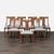 Brown Ethan Allen 8-Piece Wood Dining Set With Extendable Table and Upholstered Chairs For Sale - Image 8 of 13