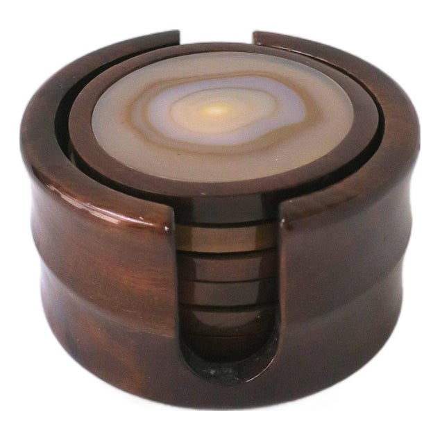 Agate Coasters Brazilian For Sale