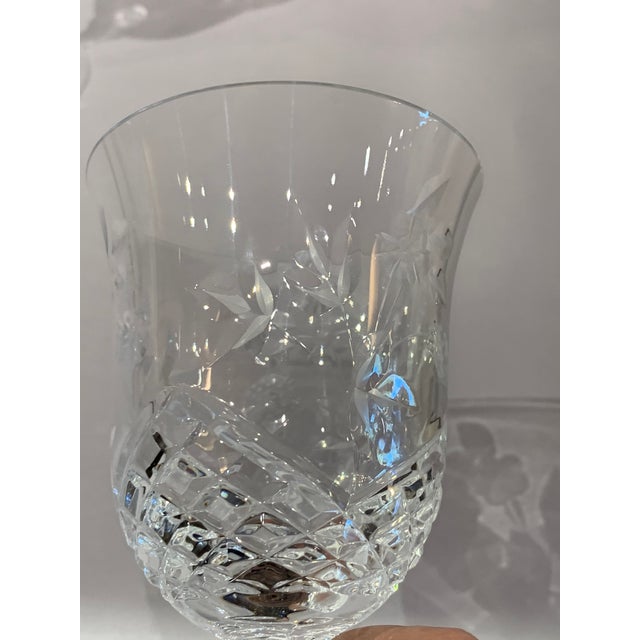 Wedgwood Crystal Tall Wine Glasses Set of 4 Chairish