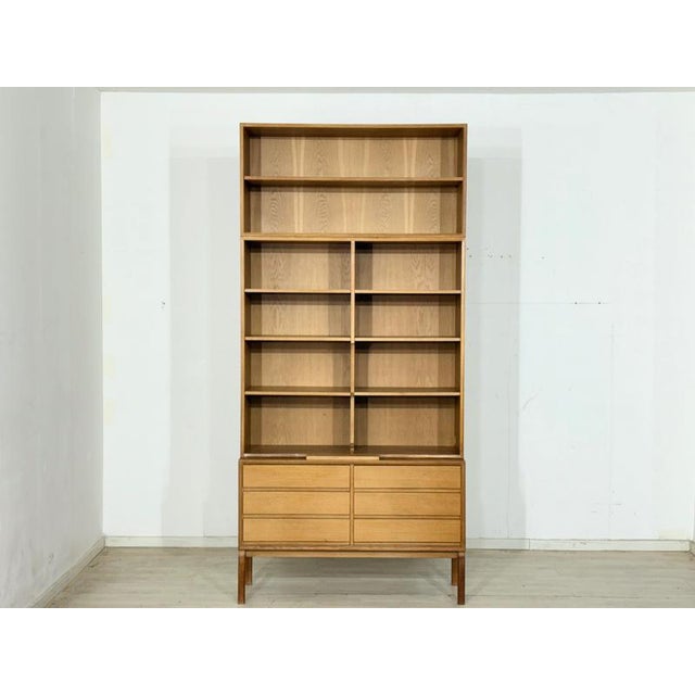 Timelessly beautiful, three-piece vintage shelving system from IKEA's legendary MTP series, designed by Marianne Richter...