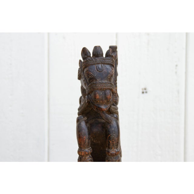 19th Century 18th Century Indian Temple Statue For Sale - Image 5 of 12