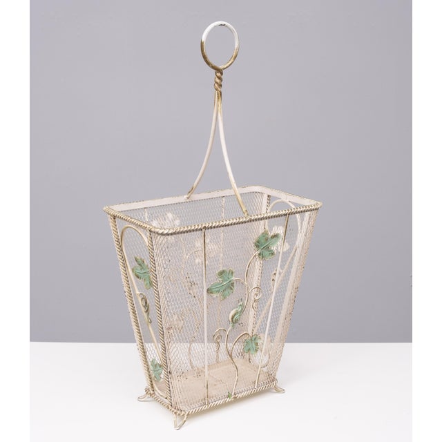 Wrought Iron Snail Umbrella Stand, France, 1959 For Sale - Image 6 of 14