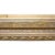 This antique wall mirror features a rectangular form with a richly detailed gilt wood frame. The frame is adorned with...