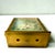 Vintage Brass Boudoir Desk Clock With “The Swing” Art Print Face Working Condition For Sale - Image 4 of 11