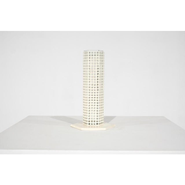 Skyscraper Vase by Josef Hoffmann for Bieffeplast, Italy, 1980s For Sale - Image 13 of 13