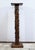 Art Nouveau Oak and Walnut Column, 1900s For Sale - Image 6 of 18