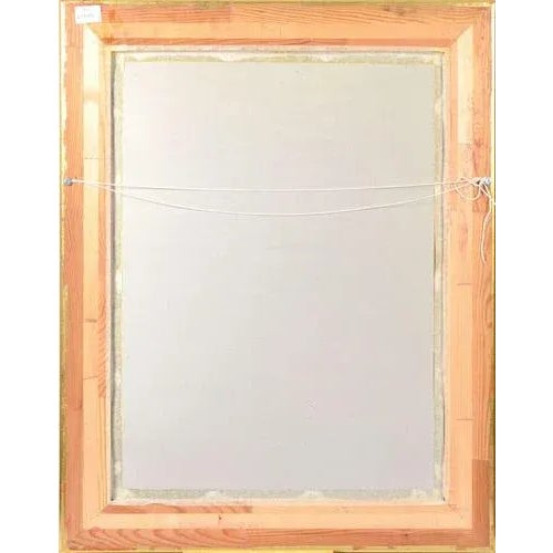 Modern Flower Market, Oil on Board, 20th Century For Sale - Image 3 of 4