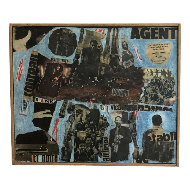 Monard, Ascension, 1966, Mixed Media on Canvas, Framed For Sale