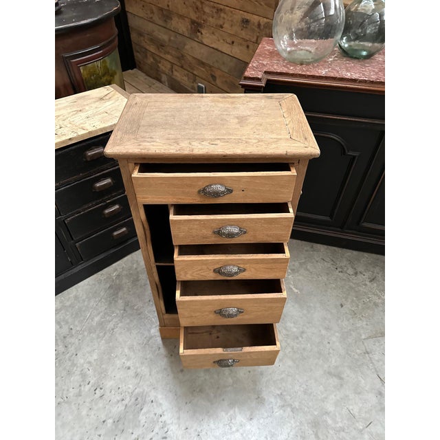 Small Early 20th Century Notary's Cabinet For Sale - Image 5 of 9