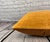 20 x 20 Hemp Pillow Turkish Cushion Natural Orange Pillow Cushion Cover For Sale - Image 4 of 4