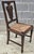 18th Century Hand-Crafted Wanut and Rush Collector's Side Chair For Sale In Washington DC - Image 6 of 9