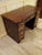 Vintage mahogany finished solid wood 7 drawer kneehole desk. This newly refinished kneehole pedestal desk is a classic...